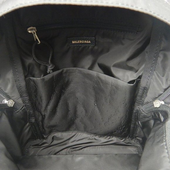 Balenciaga Wheel Backpack Nylon Black Navy - Picture 7 of 9